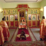Молебен в домовом храме ТДС