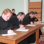 Выпускной экзамен в Тамбовской духовной семинарии