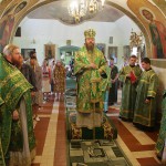 Божественная литургия в Покровском соборе