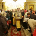 проводы святынь Введенского Толгского женского монастыря 