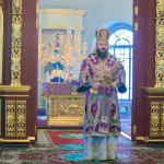 Божественная литургия в Иоанно-Предтеченском храме Казанского мужского монастыря города Тамбова