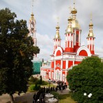 Божественная литургия в Казанском мужском монастыре