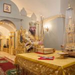 Божественная литургия 31 декабря 2016 года в Спасо-Преображенском кафедральном соборе города Тамбова