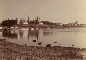 Город Углич. Общий вид с Богоявленской горы. 1910 год. Фотография С.М. Прокудина-Горского